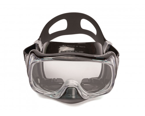 Маска TUSA IMPREX 3D HYPERDRY, черная рамка, черный силикон