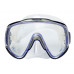 Маска TUSA SPORT UMR-14, синяя рамка, прозрачный силикон
