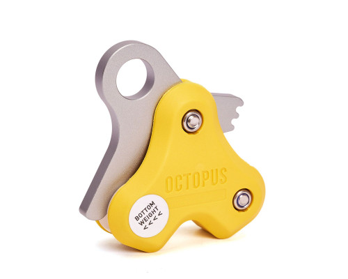 Блок-качель подъемный для фридайвинга OCTOPUS CLASSIC YELLOW 