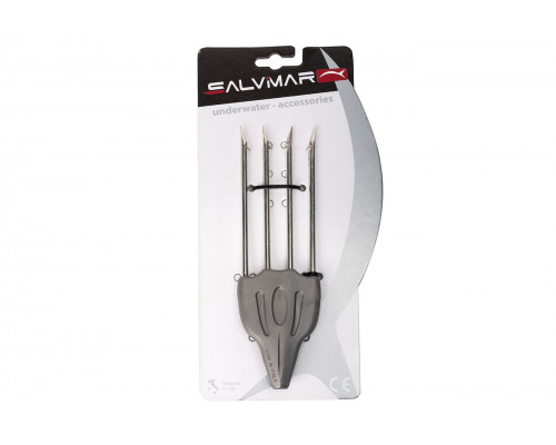 Наконечник SALVIMAR четырехзубец SPEED 4 MUSTAD