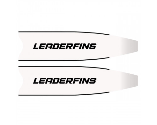 Лопасти стеклопластиковые LEADERFINS SNOW BLACK EXTRA SOFT