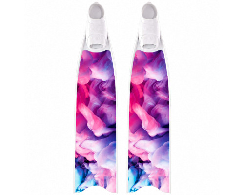 Лопасти карбоновые LEADERFINS LIMITED EDITION WAVES WHITE MEDIUM