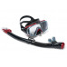 Комплект TUSA SPORT UCR3125, красный, маска+трубка