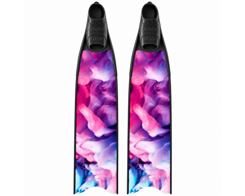 Лопасти стеклопластиковые LEADERFINS LIMITED EDITION WAVES BLACK MEDIUM