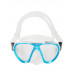 Маска SEAC SUB BELLA AQUAMARINE, голубая рамка/прозрачный силикон