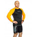Рашгард SEAC SUB T-SUN LONG MAN BLACK/ORANGE