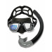 Набор для плавания C4 MARTIAN ANTIFOG BLACK, маска, трубка, сумка