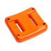 Груз поясной ДАЙВГРУЗ 2 кг, пластикатное покрытие, анатомический, оранжевый