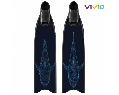 Лопасти карбоновые LEADERFINS LIMITED EDITION SHARK BLACK SOFT