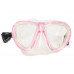 Маска SEAC SUB PROCIDA JUNIOR PINK, розовая рамка/прозрачный силикон
