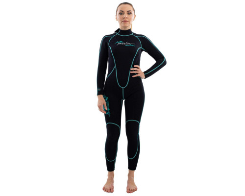 Гидрокостюм MARLIN MALIBU LADY AQUA, blue/black, 2,5 мм