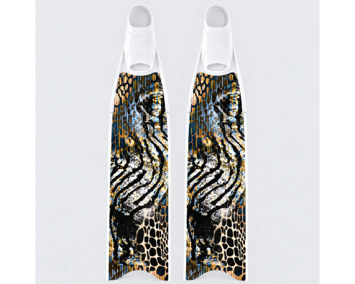 Лопасти карбоновые LEADERFINS LIMITED EDITION SKIN WHITE SOFT