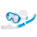 Комплект детский TUSA SPORT JUNIOR UC0211P BLUE/CLEAR, маска+трубка