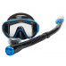 Комплект для плавания TUSA SPORT UCR1625P, синий, маска+трубка