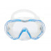 Маска TUSA TRI-QUEST FD, синяя рамка, прозрачный силикон