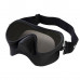 Маска SCORPENA N3, с зеркальными линзами, с эластичным ремешком, черная