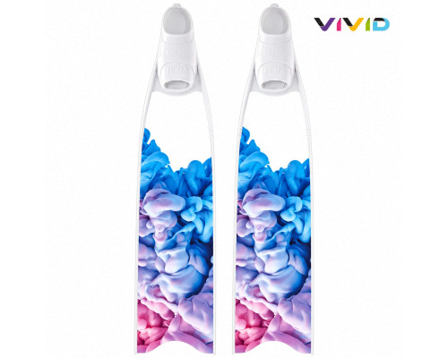 Лопасти стеклопластиковые LEADERFINS LIMITED EDITION WATER INK WHITE MEDIUM