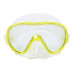 Маска TUSA KLEIO II, желтая рамка, прозрачный силикон
