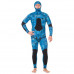 Гидрокостюм MARLIN CAMOSKIN PRO, ocean blue, 3 мм