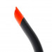 Трубка MARLIN FLASH, black/orange, прямая гофра