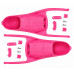 Калоши LEADERFINS FORZA PINK