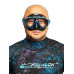 Маска TUSA CEOS, синяя рамка, черный силикон