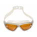 Очки для плавания VIEW XTREME, серая рамка/прозрачный силикон, янтарные линзы