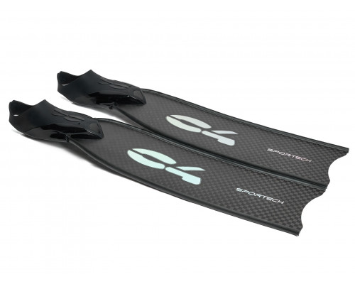 Ласты C4 SPORTECH RUBBER CARBON T700, 30/MEDIUM