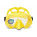 Набор для плавания C4 SKYLINE ANTIFOG YELLOW, маска, трубка, сумка