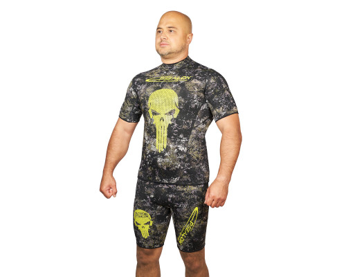 Майка EPSEALON SKULL TACTICAL CAMO 2.5 мм, короткие рукава