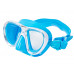 Маска SEAC SUB PROCIDA JUNIOR LIGHT BLUE, белая рамка/синий силикон