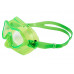 Маска детская SEAC SUB BAIA KID LIME, зеленая рамка/зеленый силикон