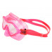 Маска детская SEAC SUB BAIA KID PINK, розовая рамка/розовая силикон