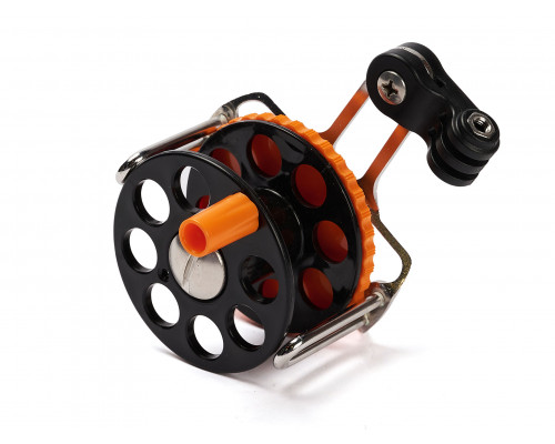 Катушка PELENGAS комбинированная с нержавеющим кронштейном, с креплением для камеры