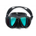Комплект TUSA SPORT UCR2425PM, черный, зеркальные линзы, маска+трубка