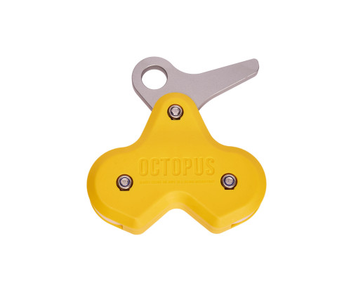 Блок-качель подъемный для фридайвинга OCTOPUS XL YELLOW 