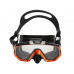 Маска TUSA FREEDOM ELITE, оранжевая рамка, черный силикон