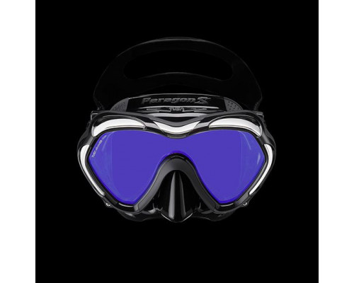 Маска TUSA PARAGON S, черная рамка, черный силикон