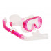 Комплект детский TUSA SPORT JUNIOR UC0211P PINK/CLEAR, маска+трубка