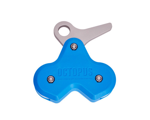 Блок-качель подъемный для фридайвинга OCTOPUS XL BLUE