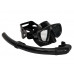 Набор для снорклинга SEAC SUB EXTREME SET BLACK, маска/трубка