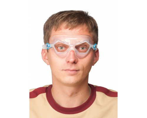 Очки SALVIMAR JEKO, прозрачный силикон/прозрачные линзы