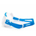 Очки SALVIMAR FRIPP, подростковые, белый силикон/синяя рамка