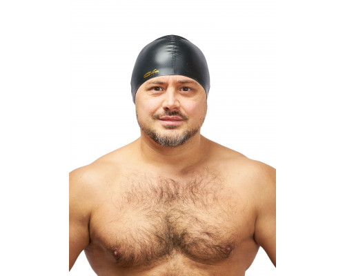 Шапочка для плавания C4 SILICONE BLACK