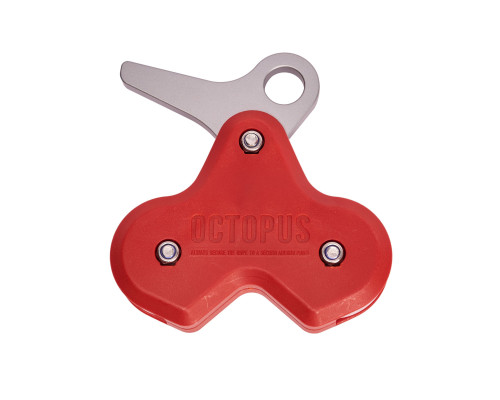 Блок-качель подъемный для фридайвинга OCTOPUS XL RED