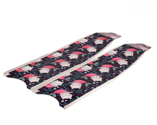 Лопасти стеклопластиковые LEADERFINS MERMACAT LIMITED EDITION WHITE SOFT
