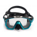 Маска TUSA FREEDOM ELITE, бирюзовая рамка, черный силикон