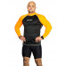 Рашгард SEAC SUB T-SUN LONG MAN BLACK/ORANGE
