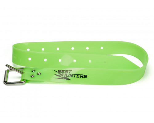 Пояс SCUBA BROTHERS BH FLASH SILICONE, с люминофором, марсельская пряжка, 135х5 см
