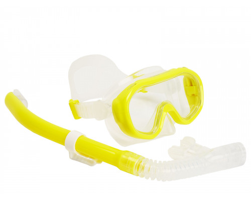 Комплект детский TUSA SPORT JUNIOR UC0211P YELLOW/CLEAR, маска+трубка